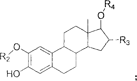 Estrogen amino-acid ester compound with antitumor activity as well as synthetic method thereof