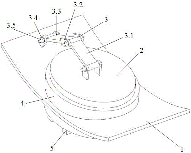 High-pressure container opening and connecting structure suitable for rapid opening and closing