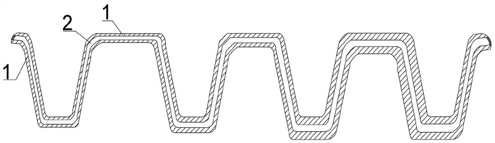 Composite paper pulp product molding processing method and paper pulp product thereof