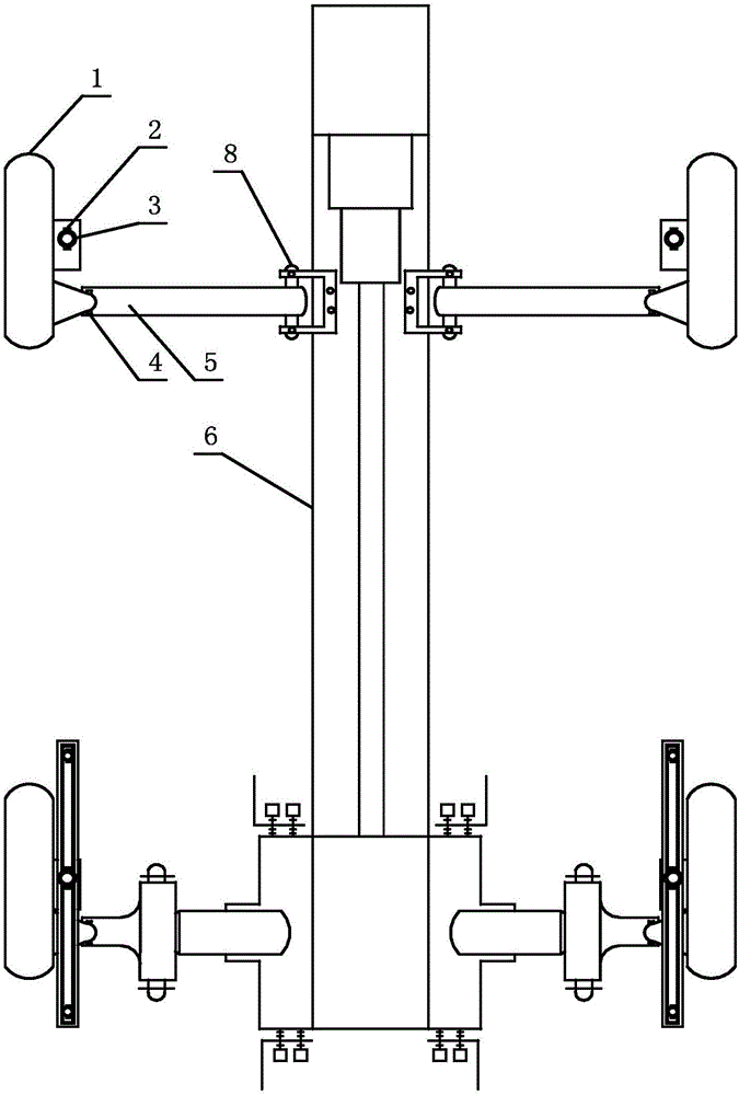 Balance structure applied to automobile