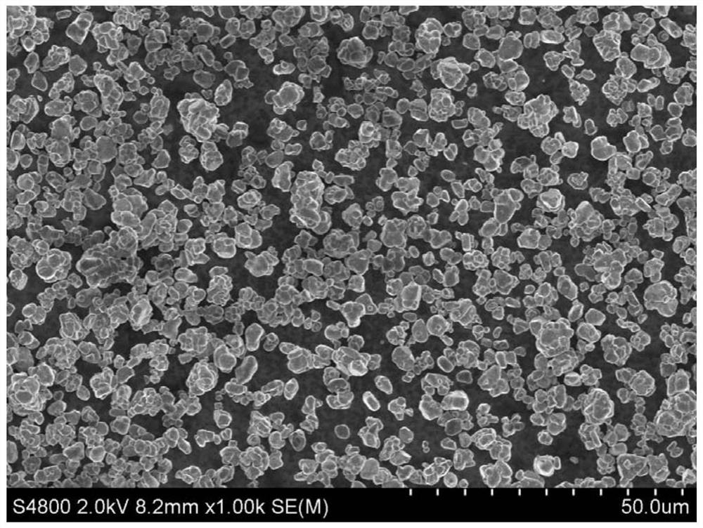 Ultrahigh nickel single crystal positive electrode material, preparation method and application