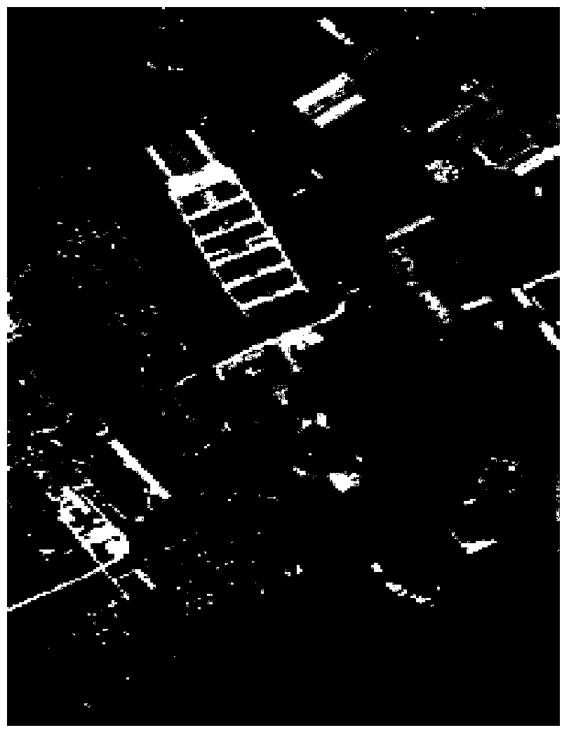 Band selection method for hyperspectral images based on low-rank representation