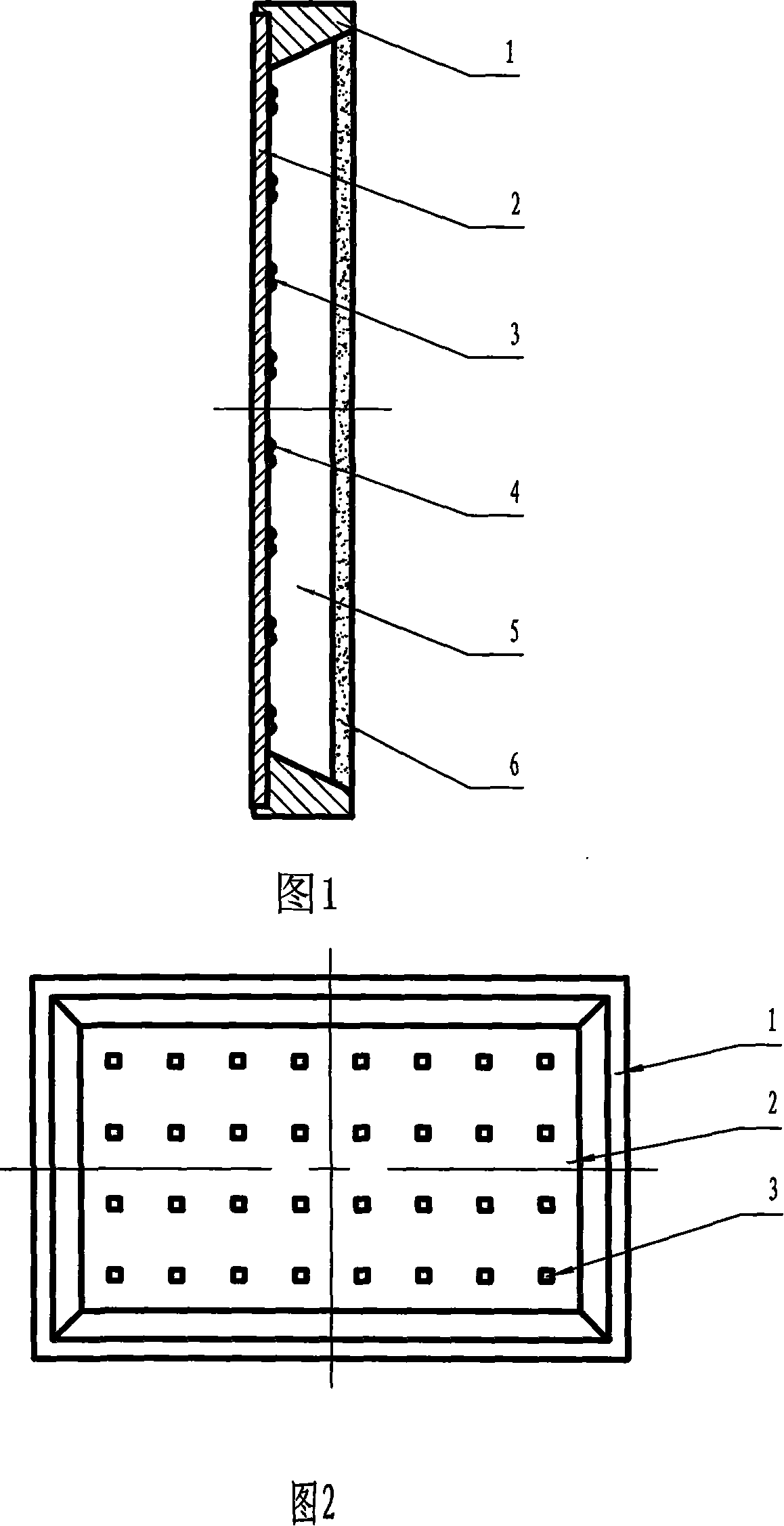 White light LED area lighting source module package method