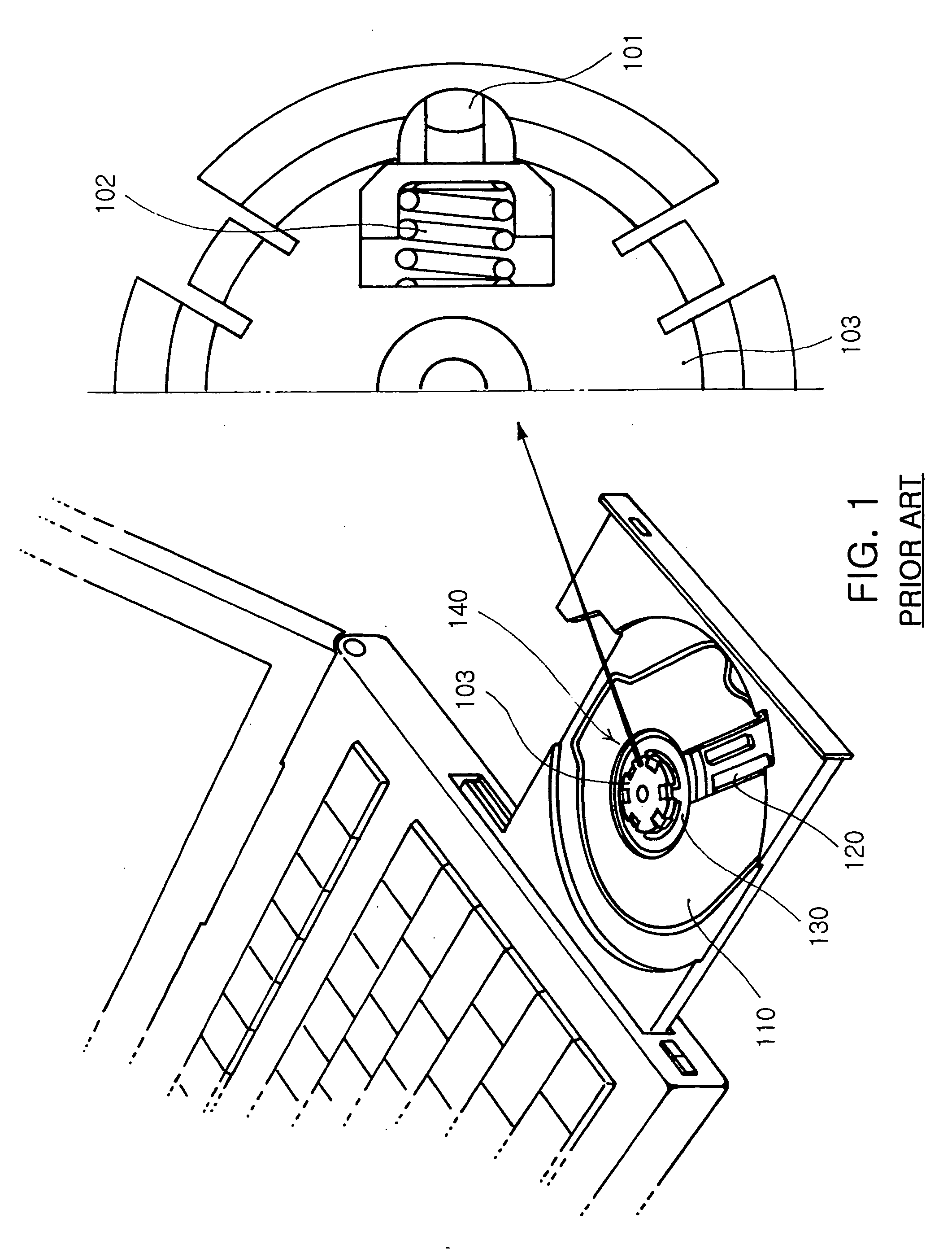 Holder for disk drives