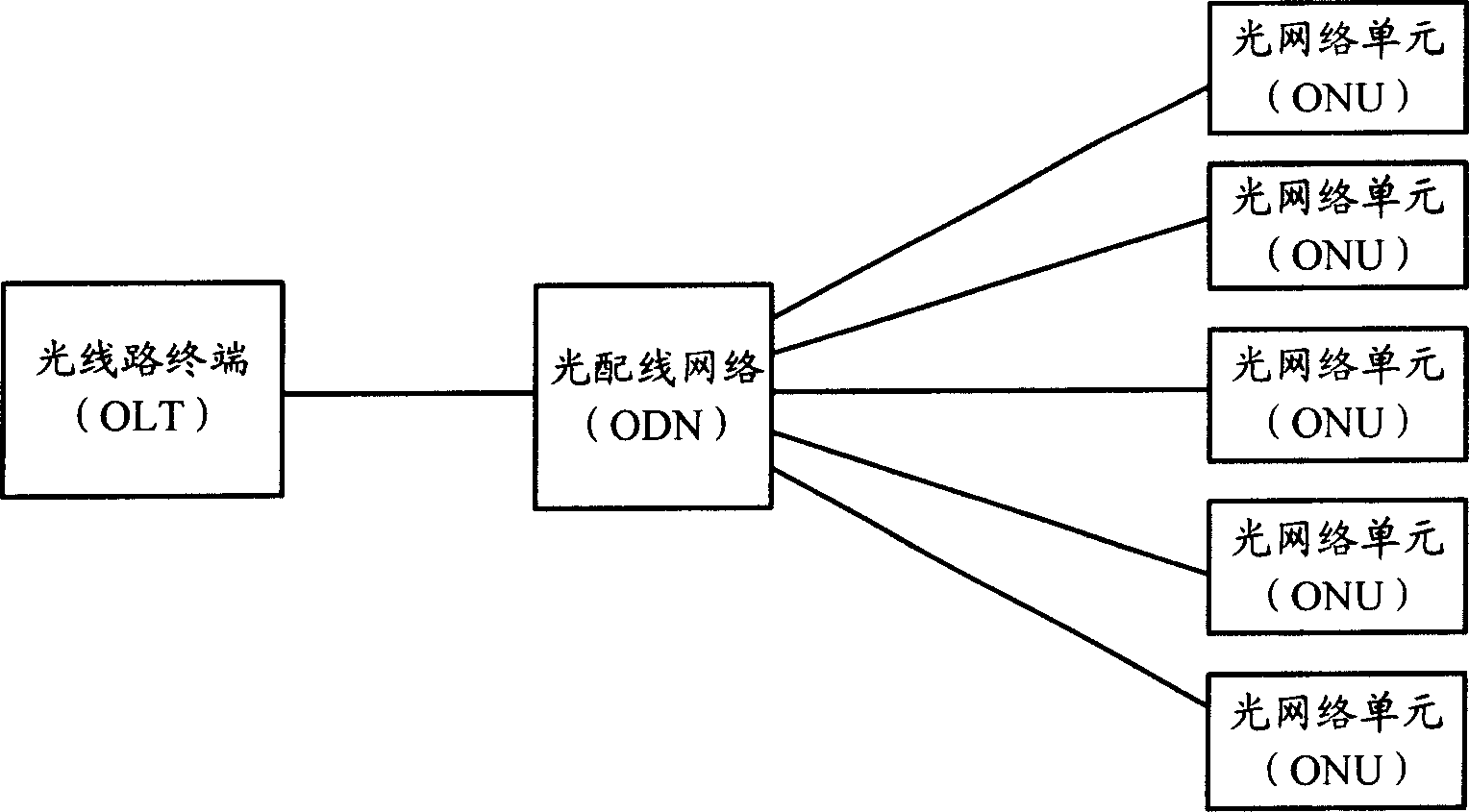 Optical splitter and passive optical network loop system