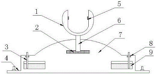 Camera mounting support with insect repelling function