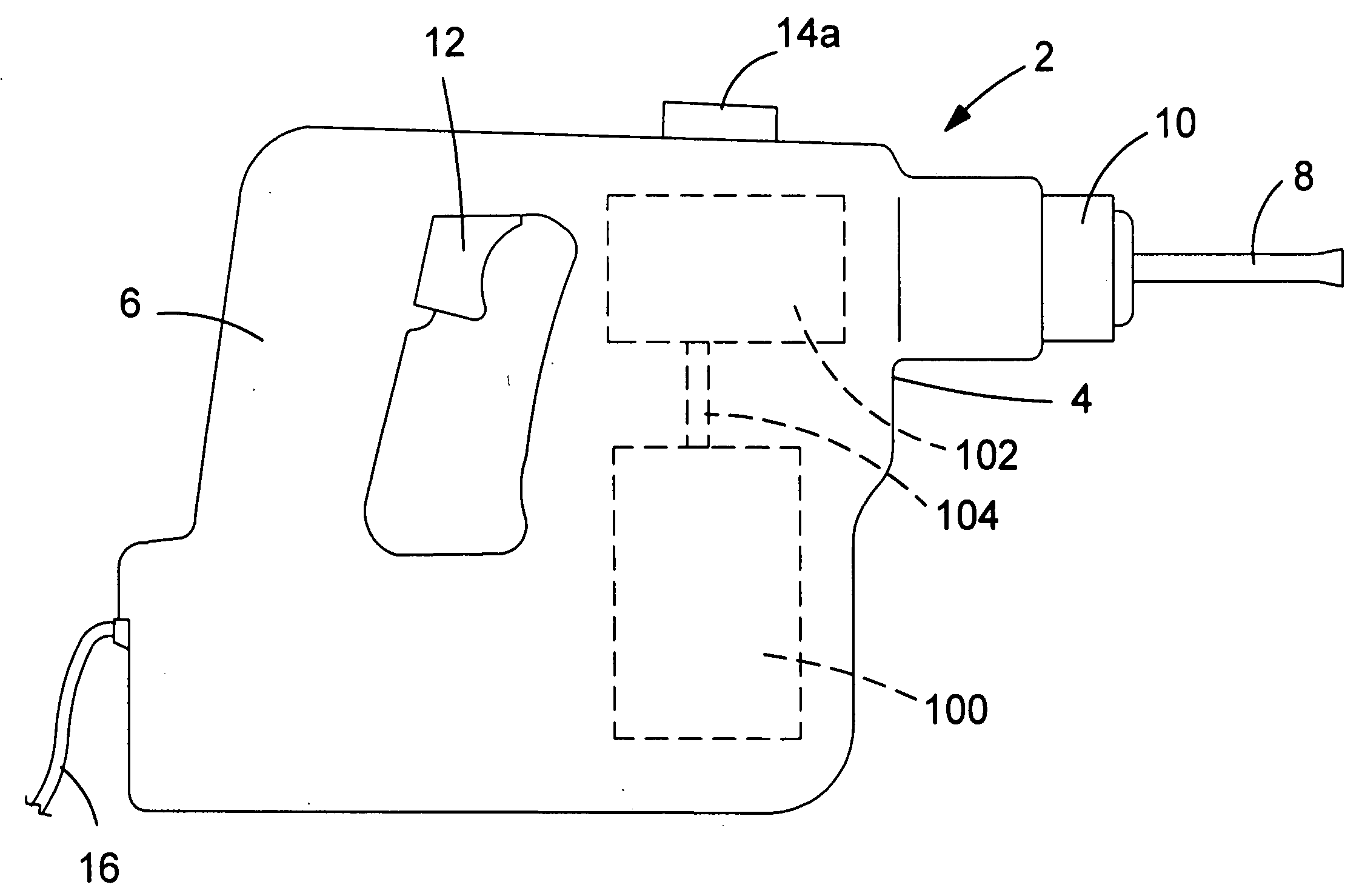 Actuation apparatus for power tool