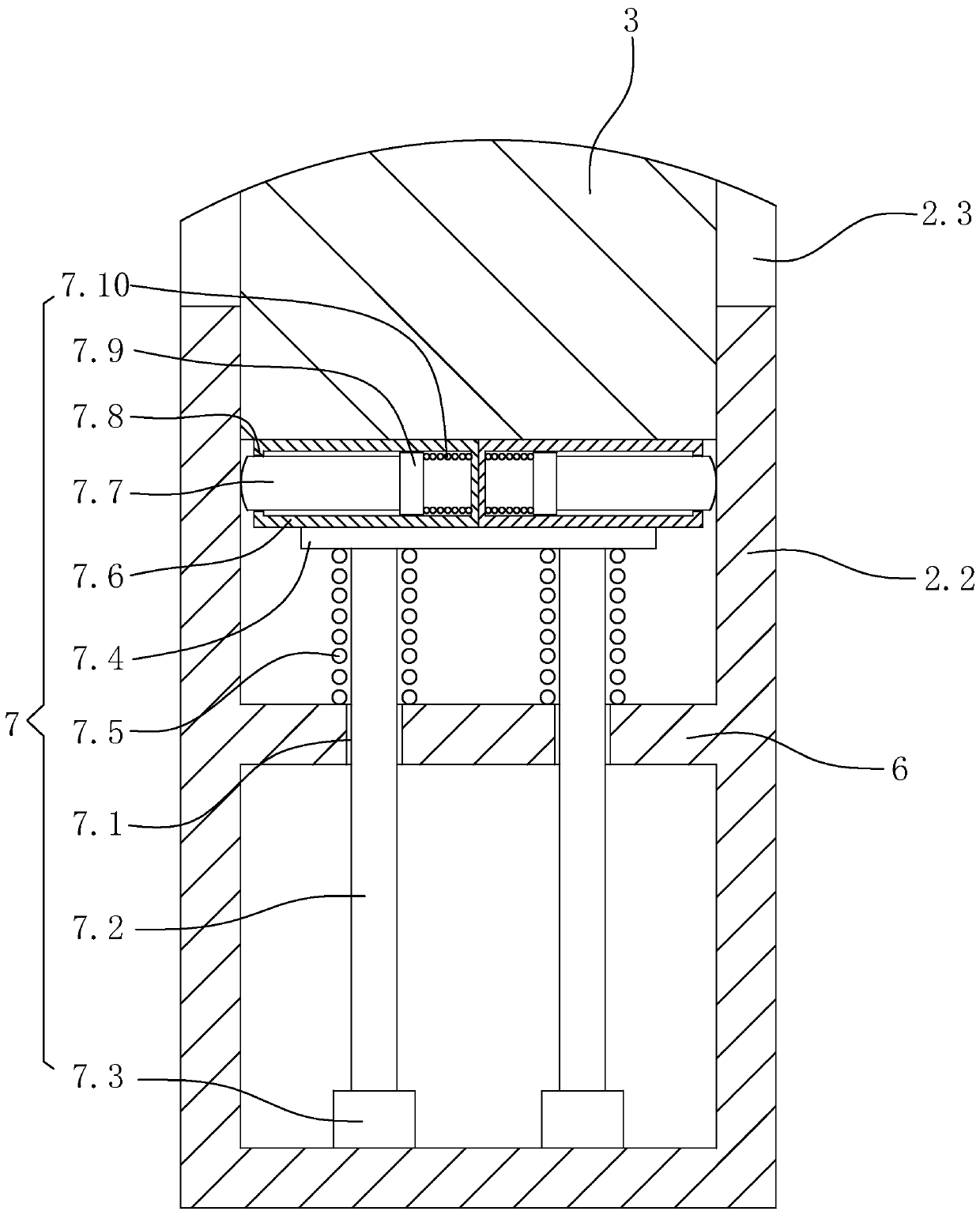 Deep cement soil slurry sampling device and method