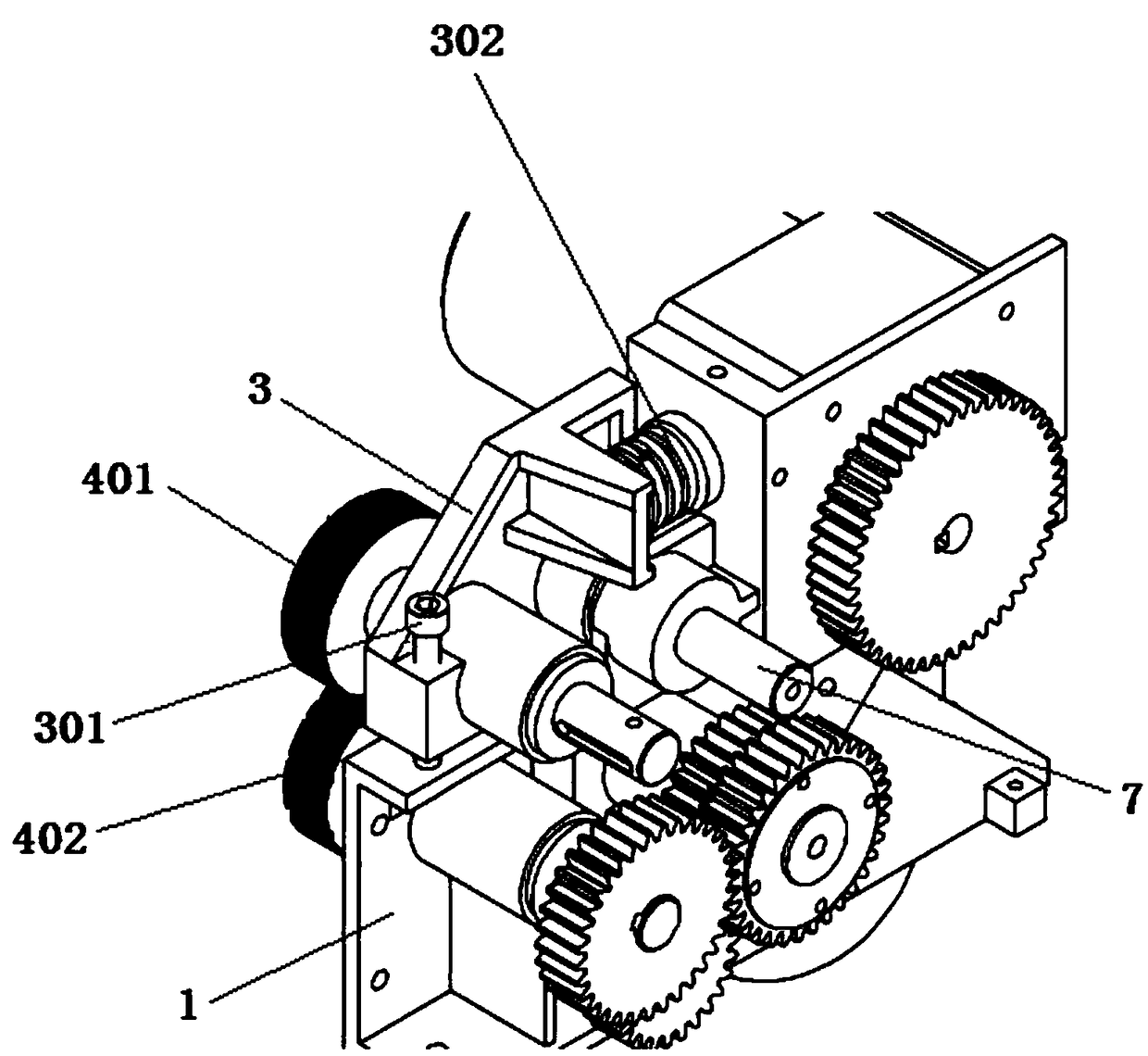 Resistance-type on-line grain moisture instrument used for displaying grinding wheel slits