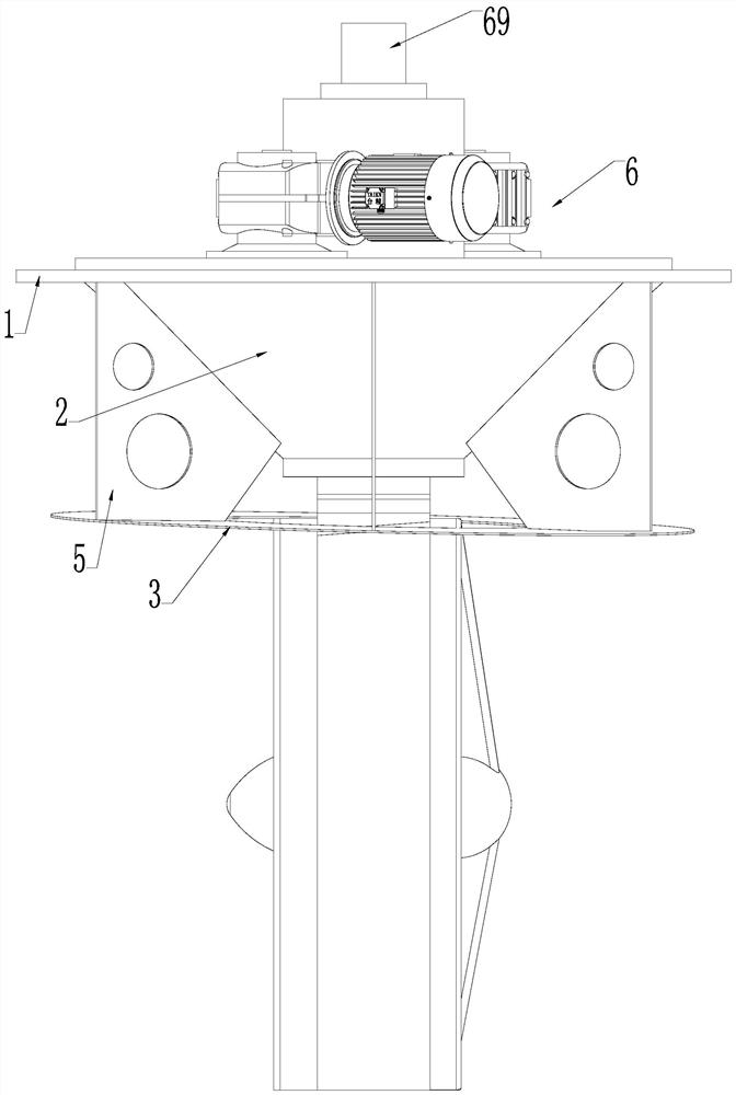 Novel full-slewing bearing mechanism of rim type electric propeller