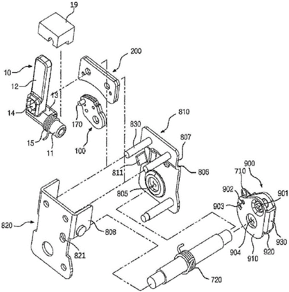 Headrest moving device