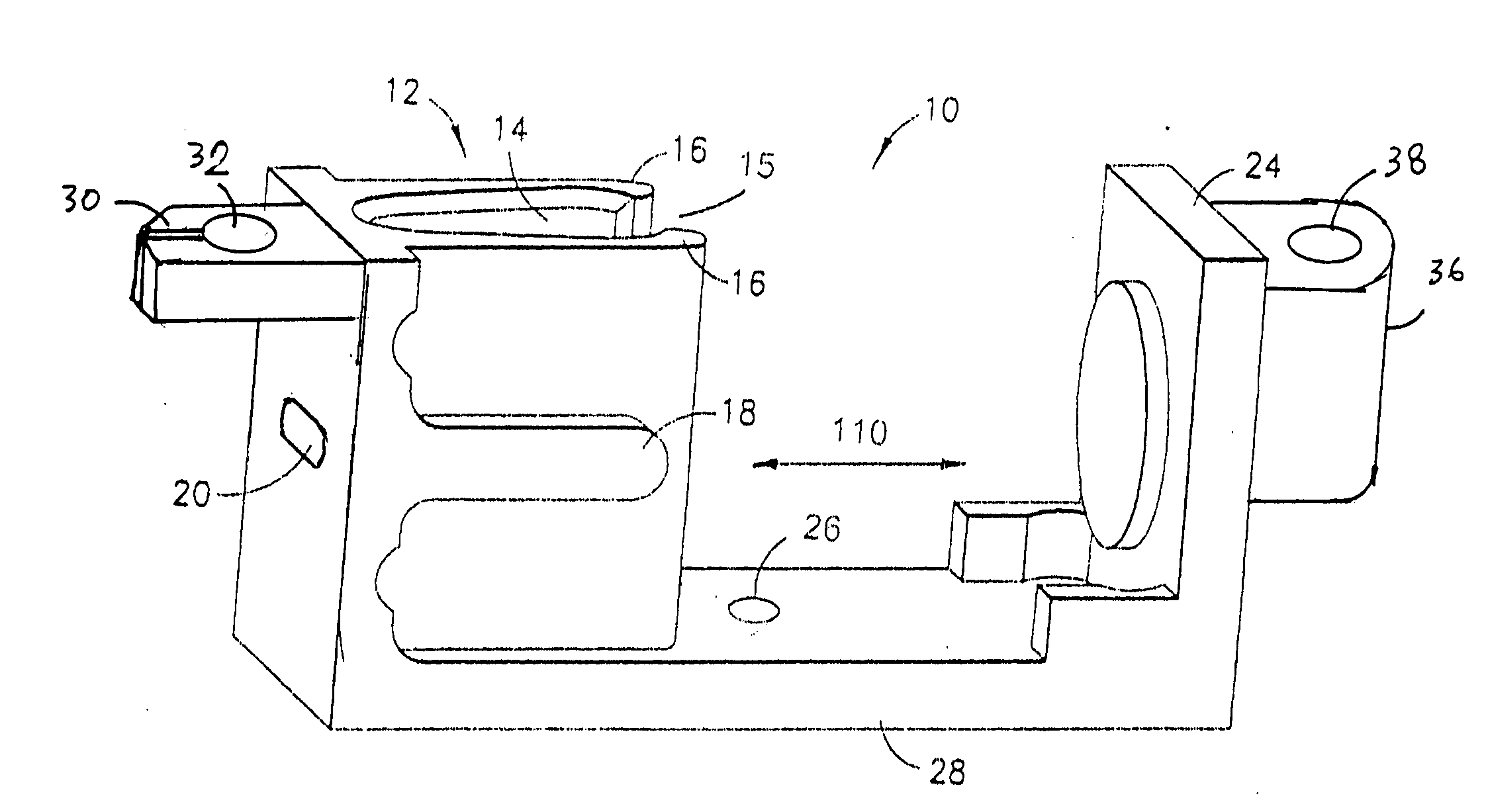 Slider assembly having a position changing module