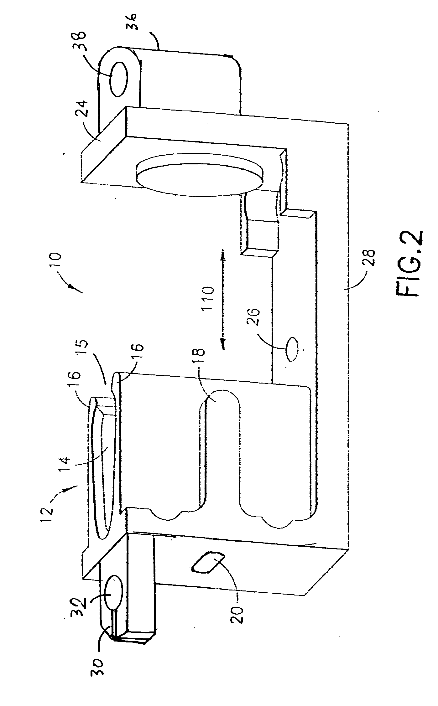 Slider assembly having a position changing module