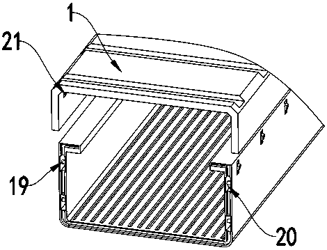 Groove-type cable bridge and using method thereof