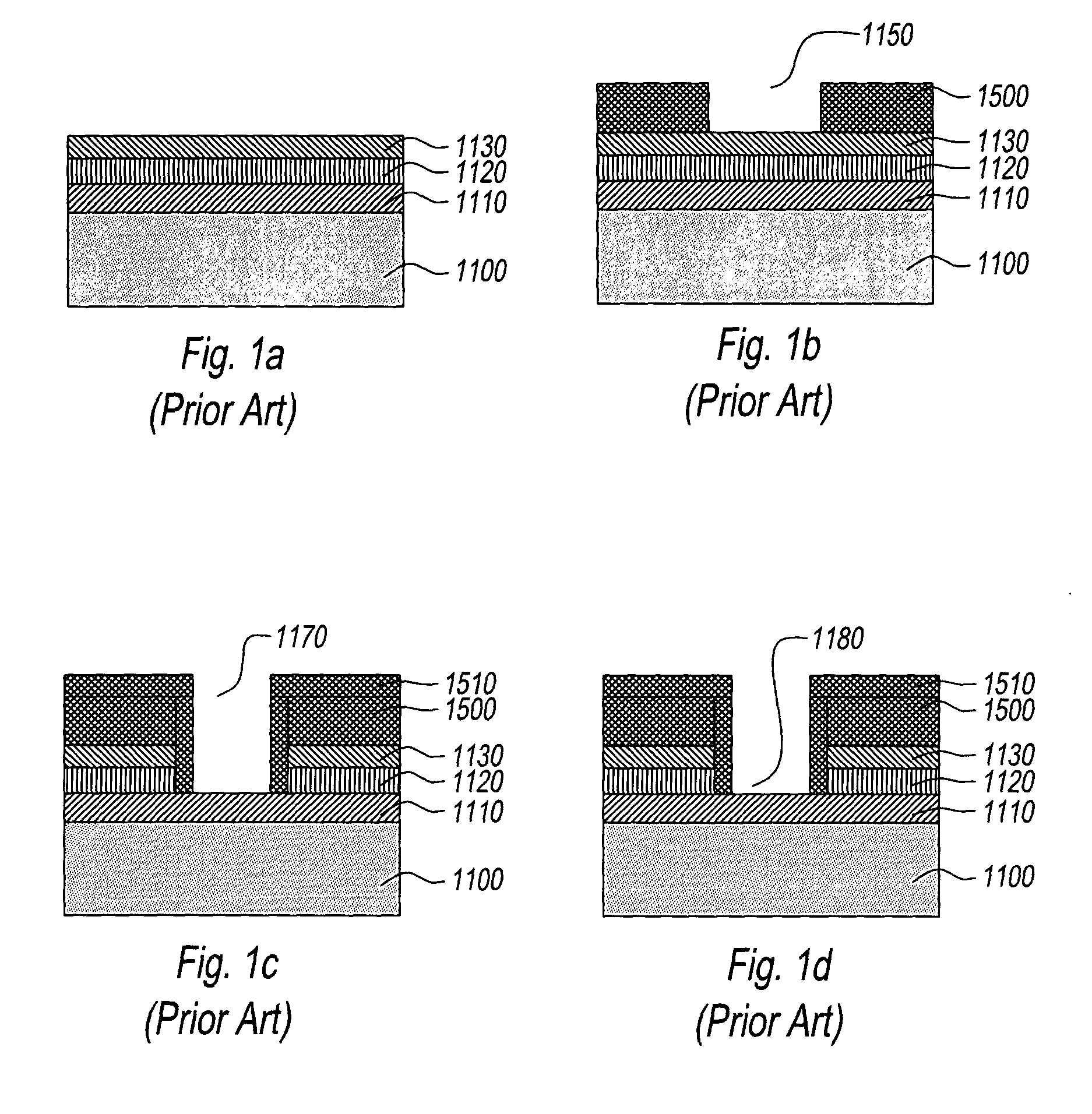 Method of forming closed air gap interconnects and structures formed thereby