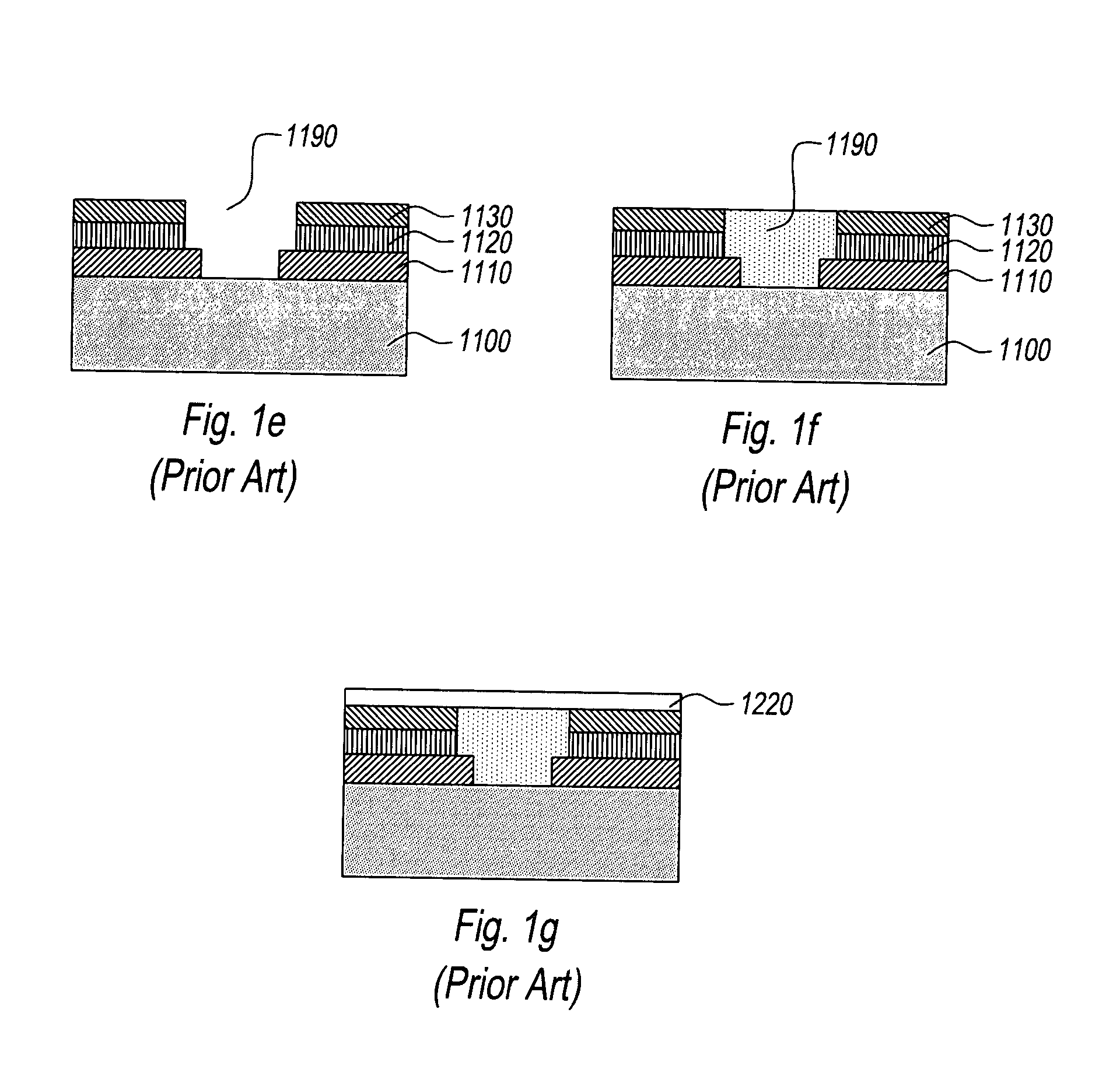 Method of forming closed air gap interconnects and structures formed thereby
