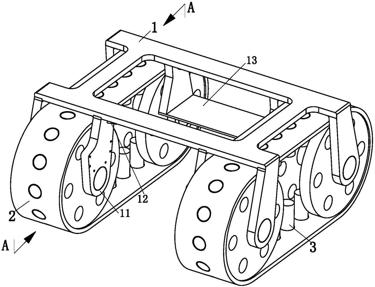 An ice surface wire and cable repair robot