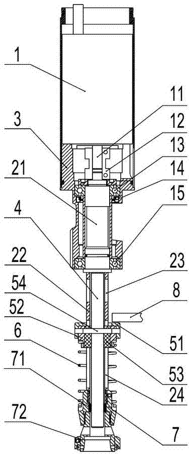 Cover sealing device for sterile filling