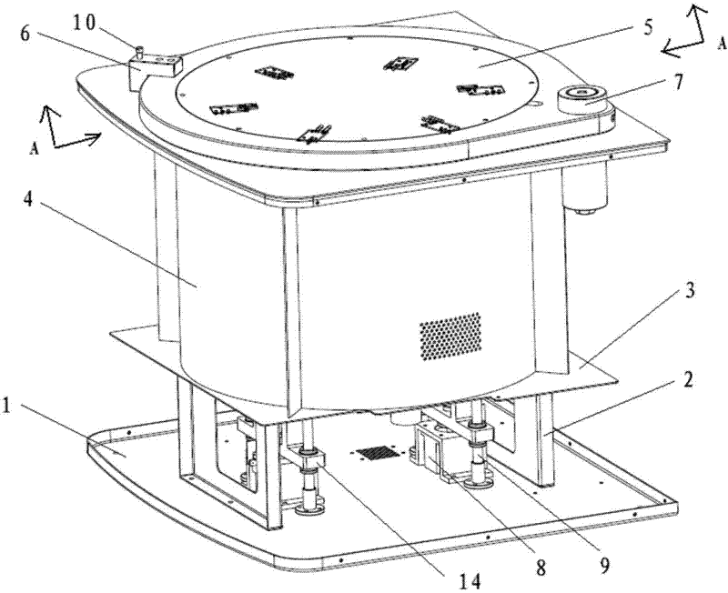 Microwave digestion furnace chamber