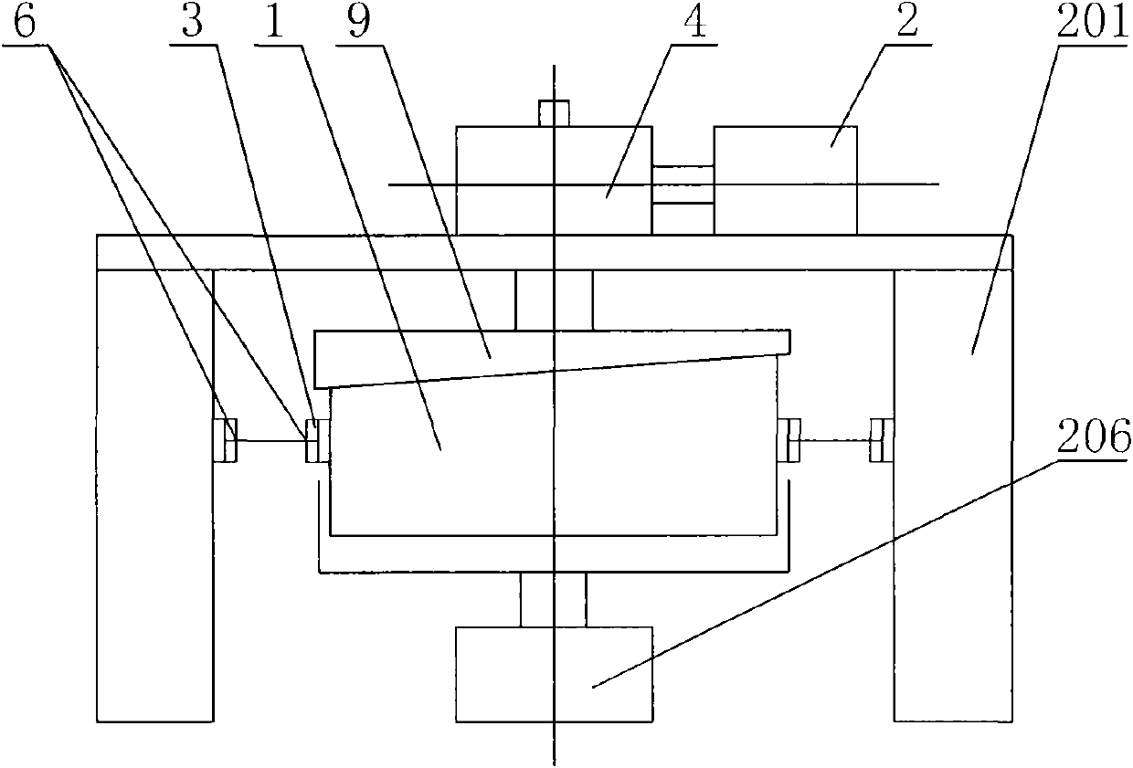 Drawing machine for internal-threaded pipe