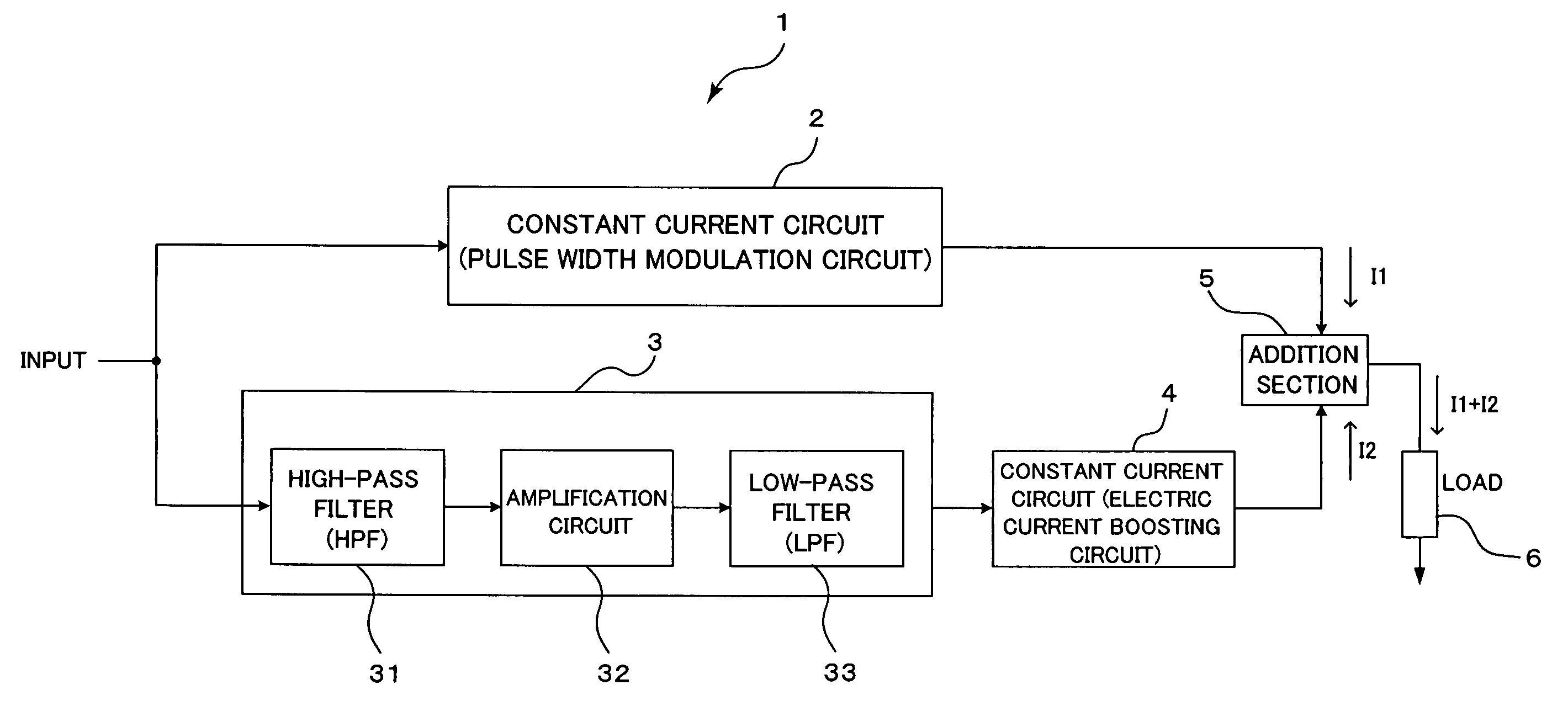 Broadband pulse width modulation circuit and optical amplifier using the same