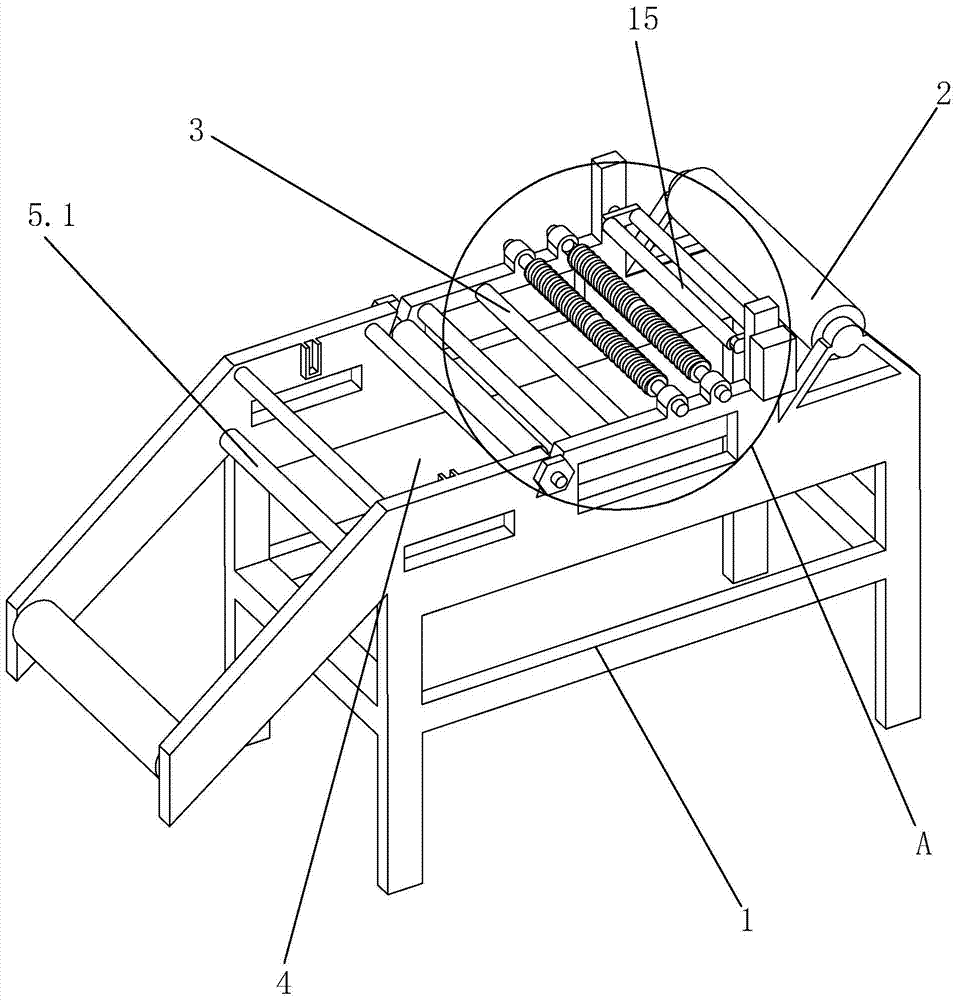 A leather dropping mechanism