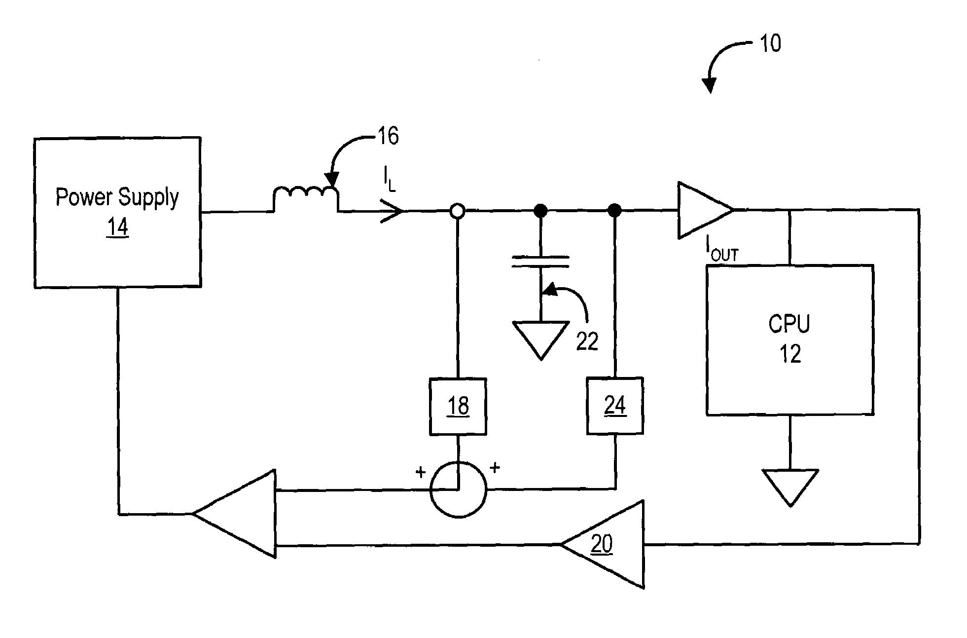 Method and system for information handling system power control