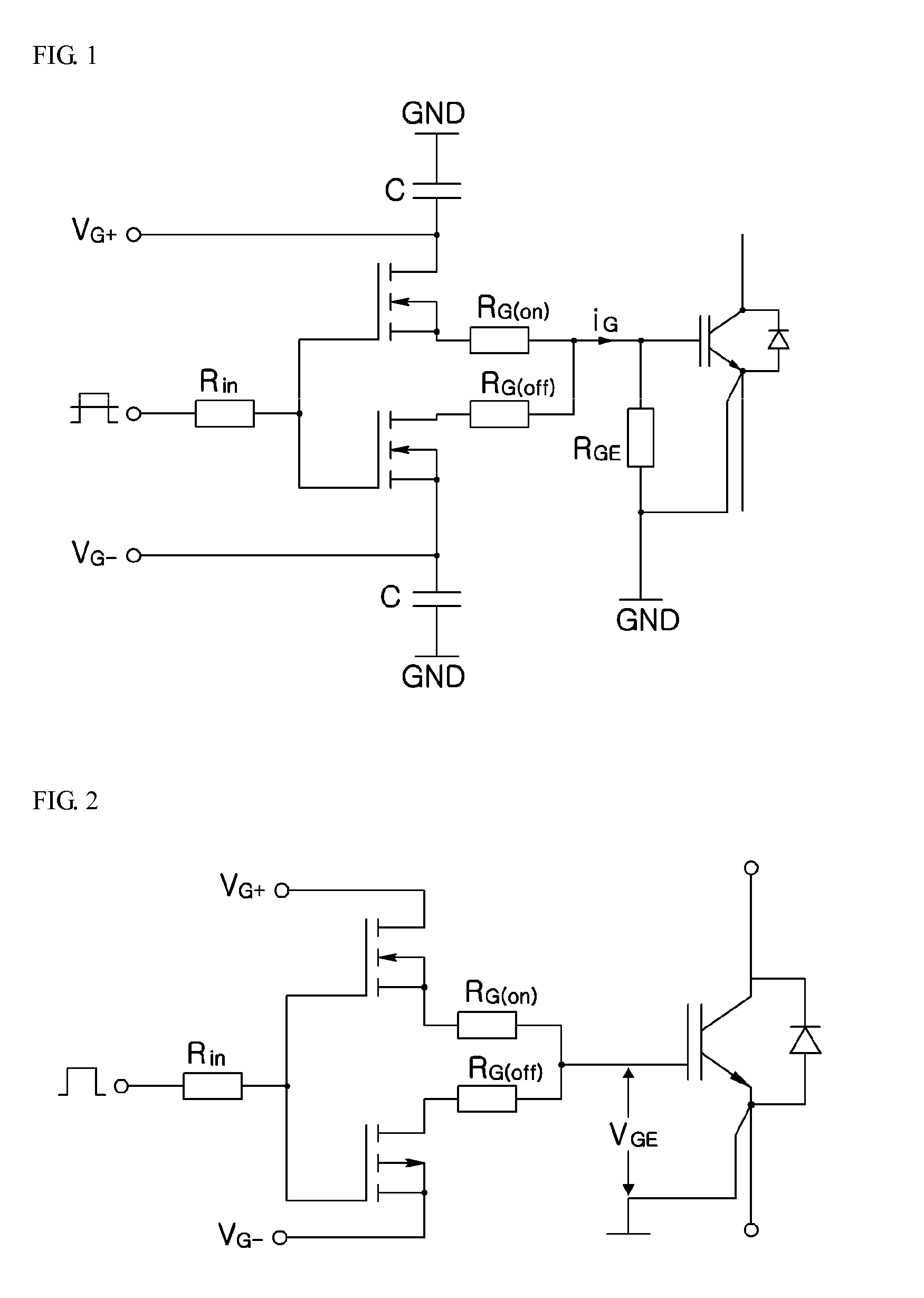 Switching gate driver