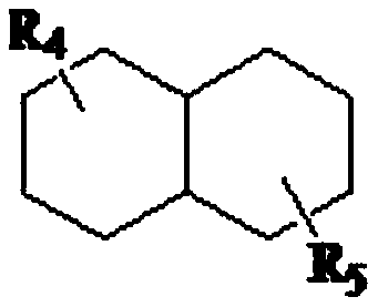A fuel containing alkyl decahydronaphthalene and alkyl adamantane, its preparation method and application