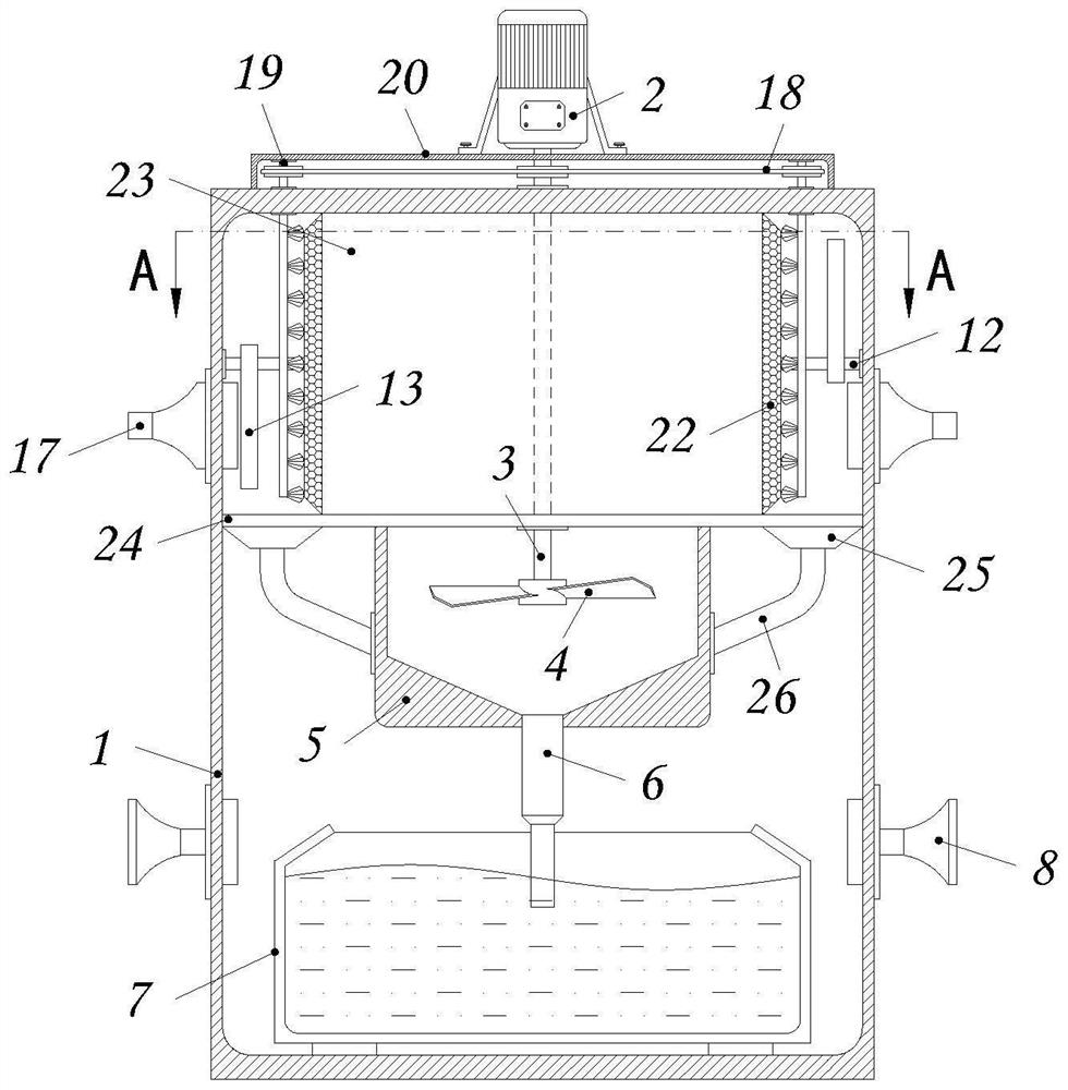 Multi-channel type formaldehyde removal equipment for indoor building decoration