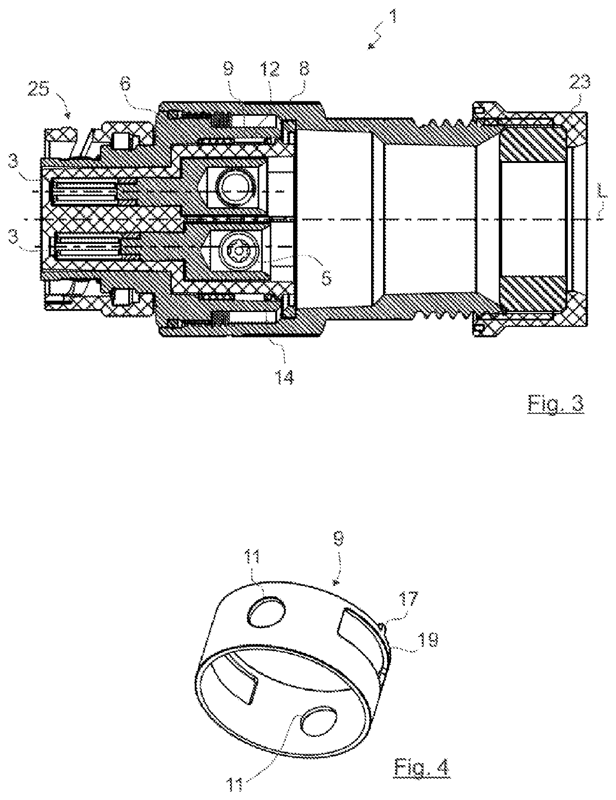Electrical plug-in connector, insulating protective element and method for assembling an electrical plug-in connector