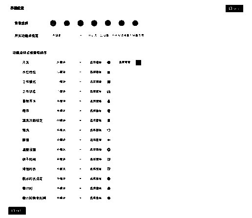 Small program dynamic UI matching method and system