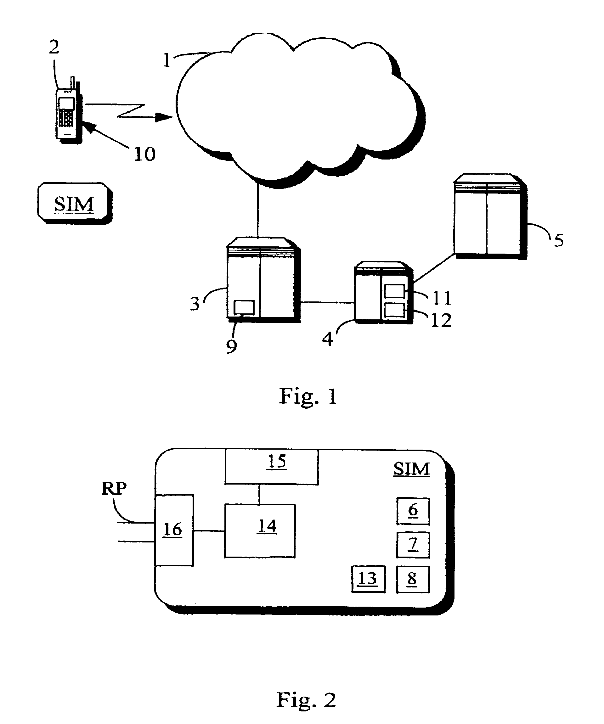 Method and system for the processing of messages in a telecommunication system