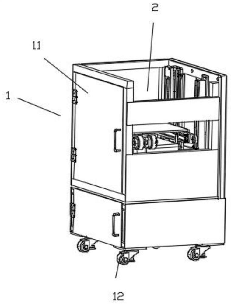 A road surface marking device for road engineering construction