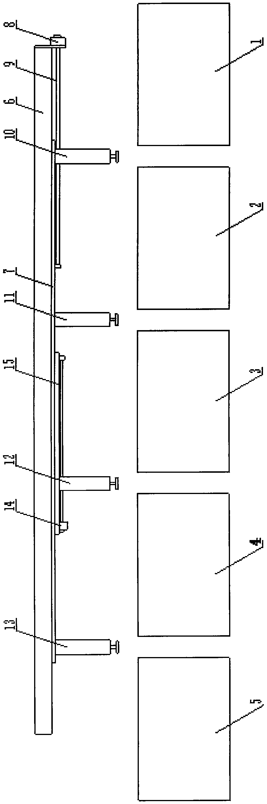 A special-shaped glass remote control cutting, breaking and grinding integrated processing production line and its operation method