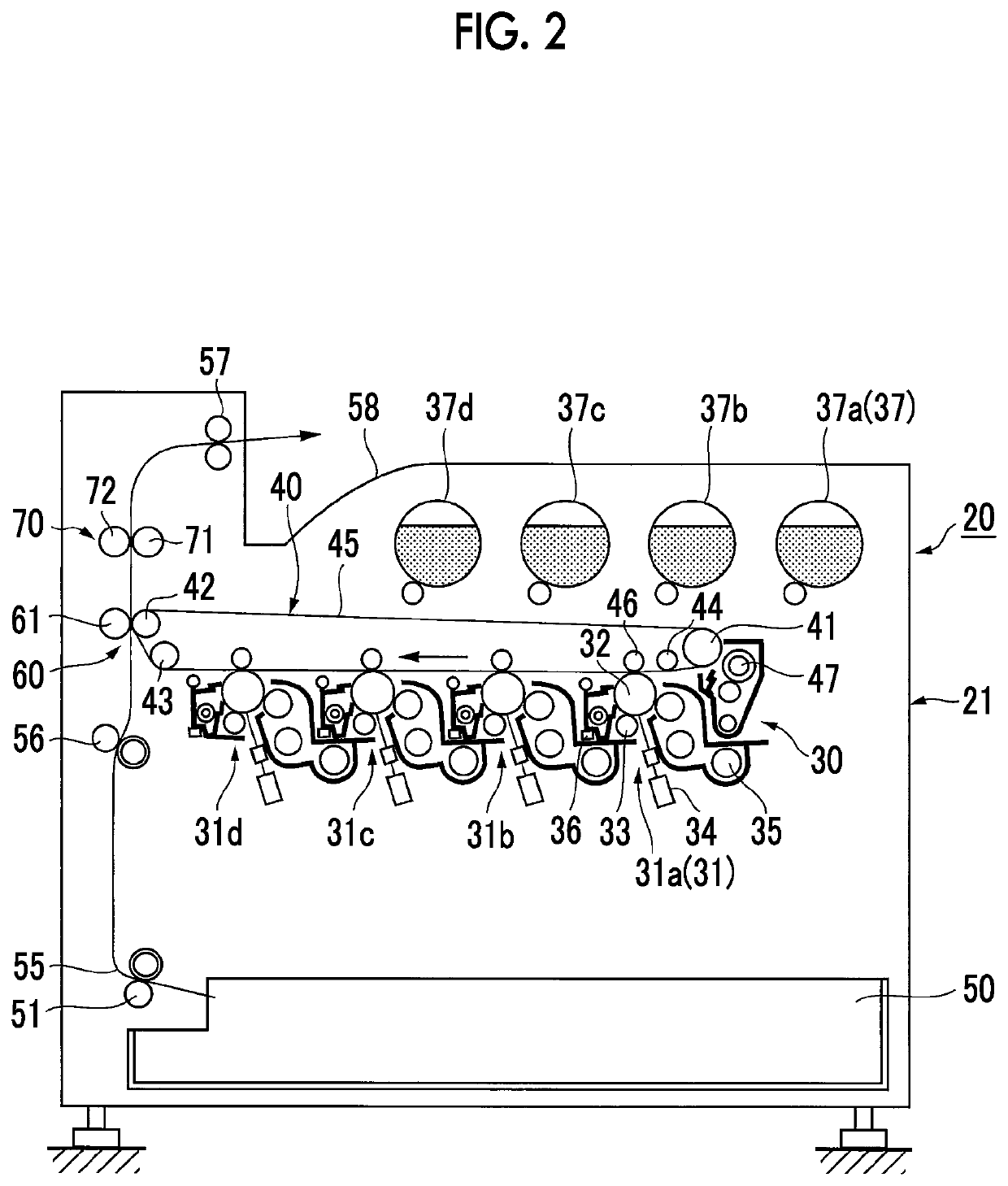 Support component, housing structure, and equipment