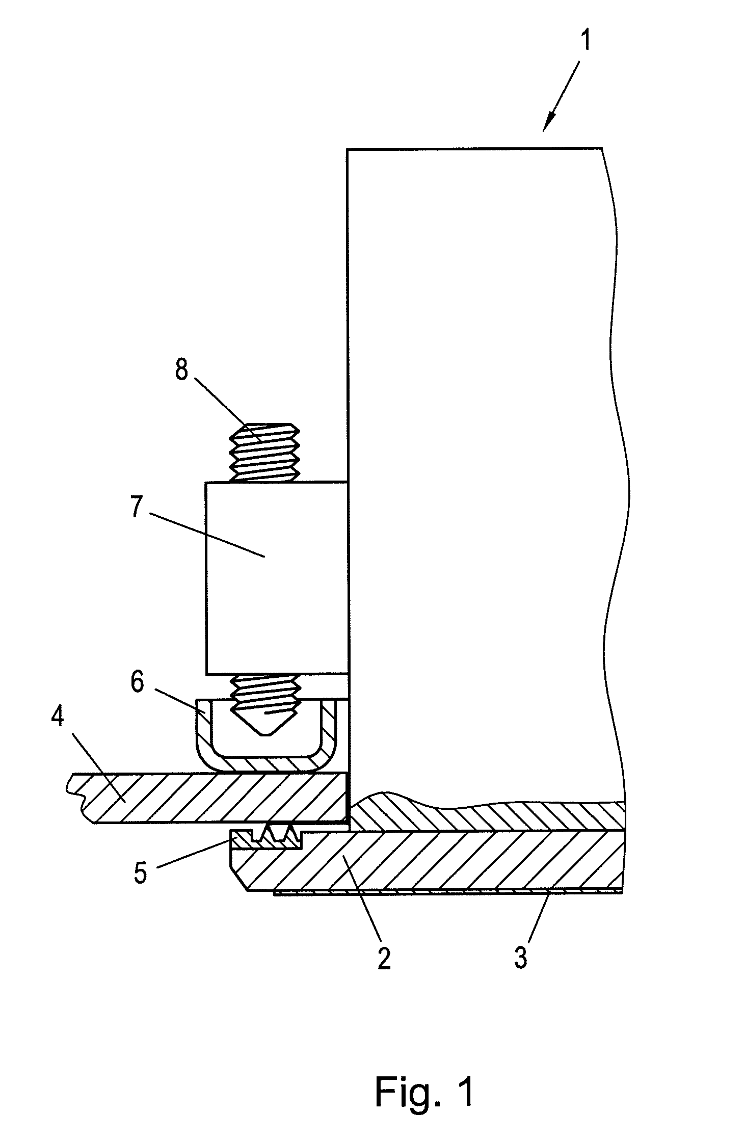 Hygiene-compliant display and control device