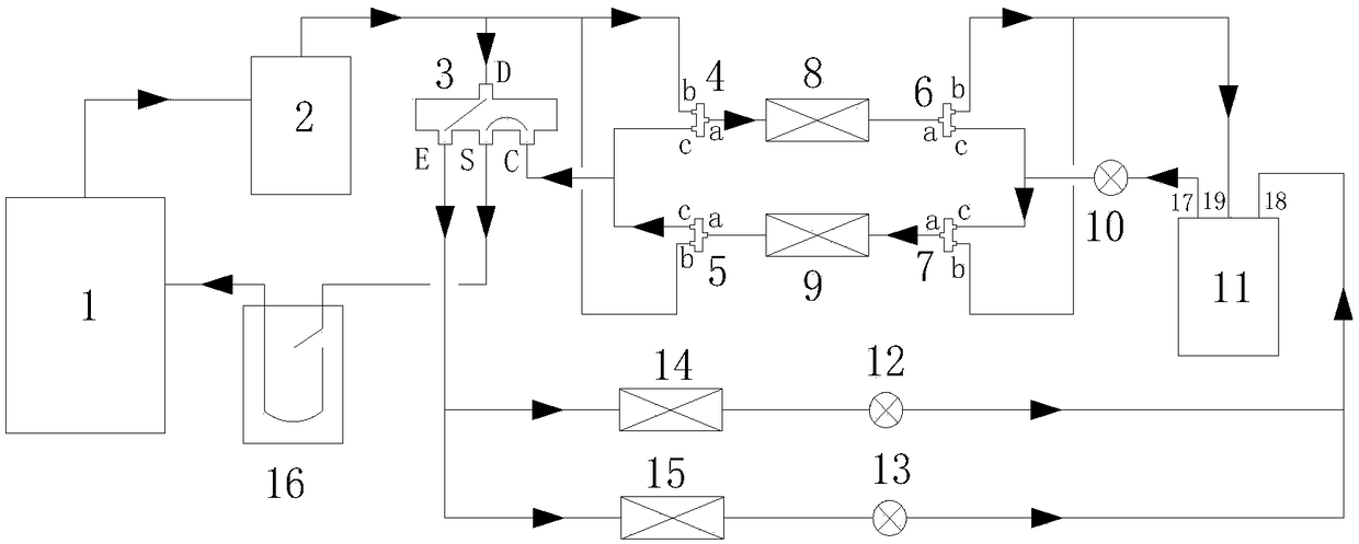 Air conditioner defrosting system and air conditioning system