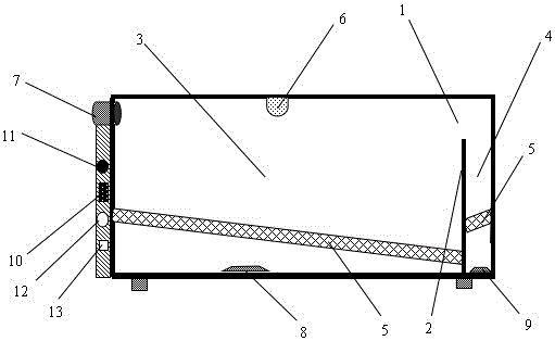 An automatic water changing fish tank