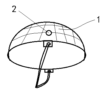 Solar cooling hat