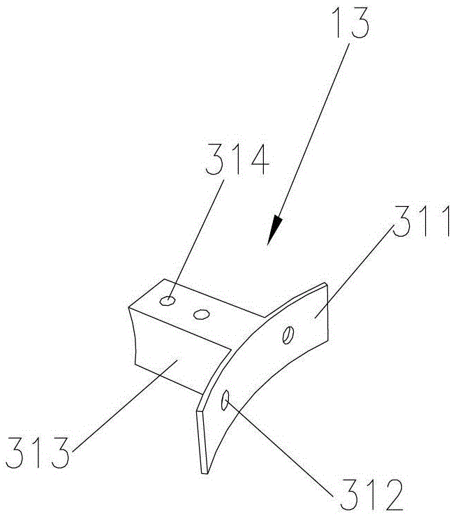 A louver curtain wall