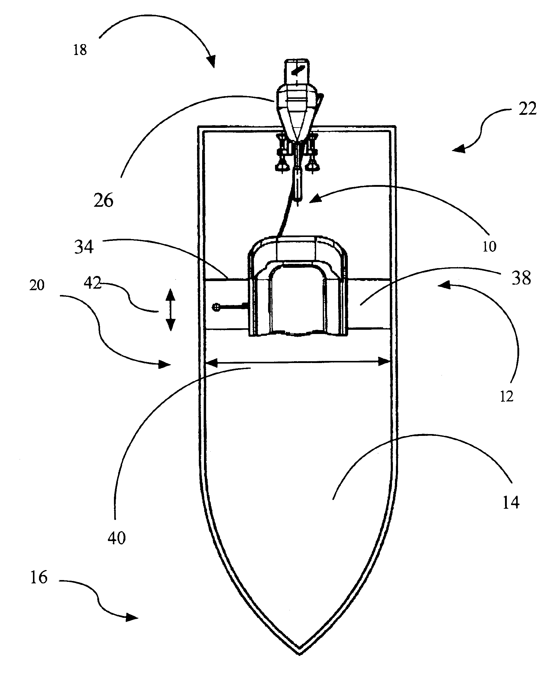 Apparatus for body motion steering control for water craft