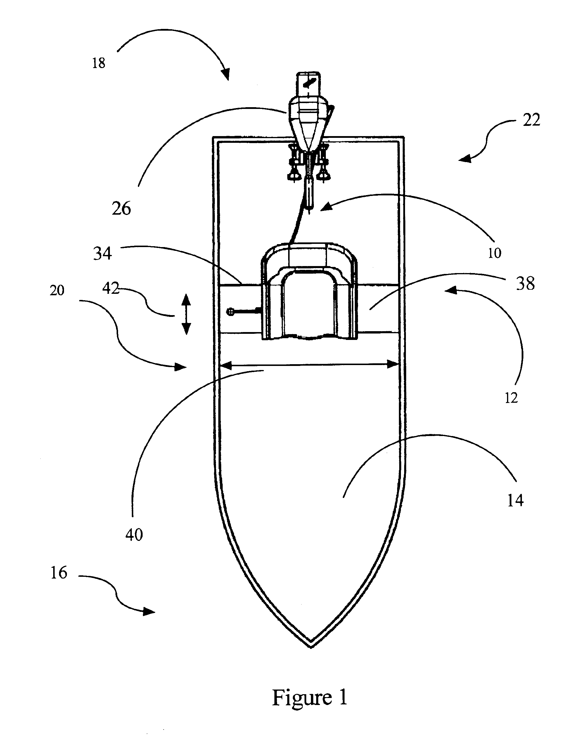 Apparatus for body motion steering control for water craft