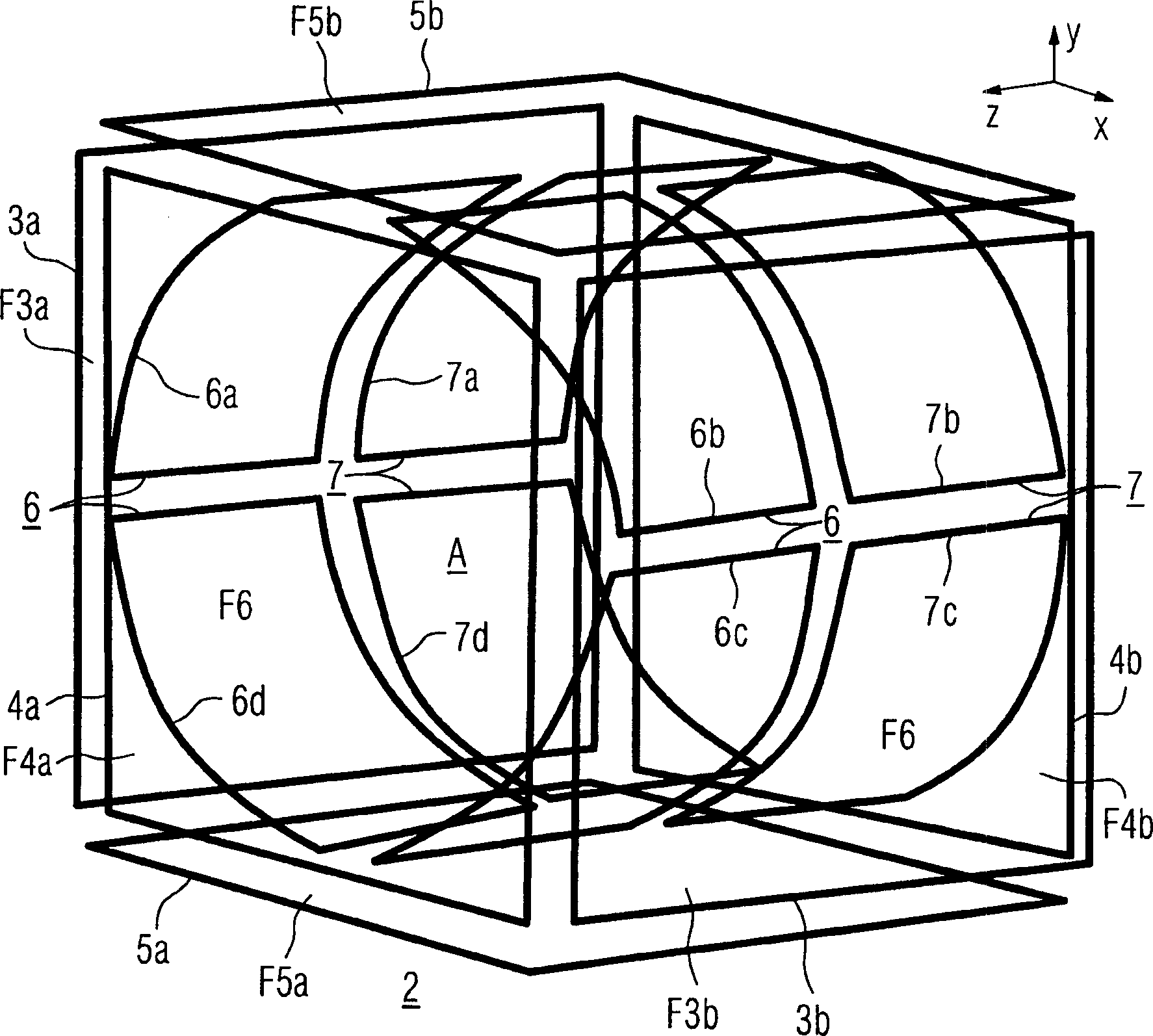 System for contactless moving or holding magnetic body in working space using magnet coil