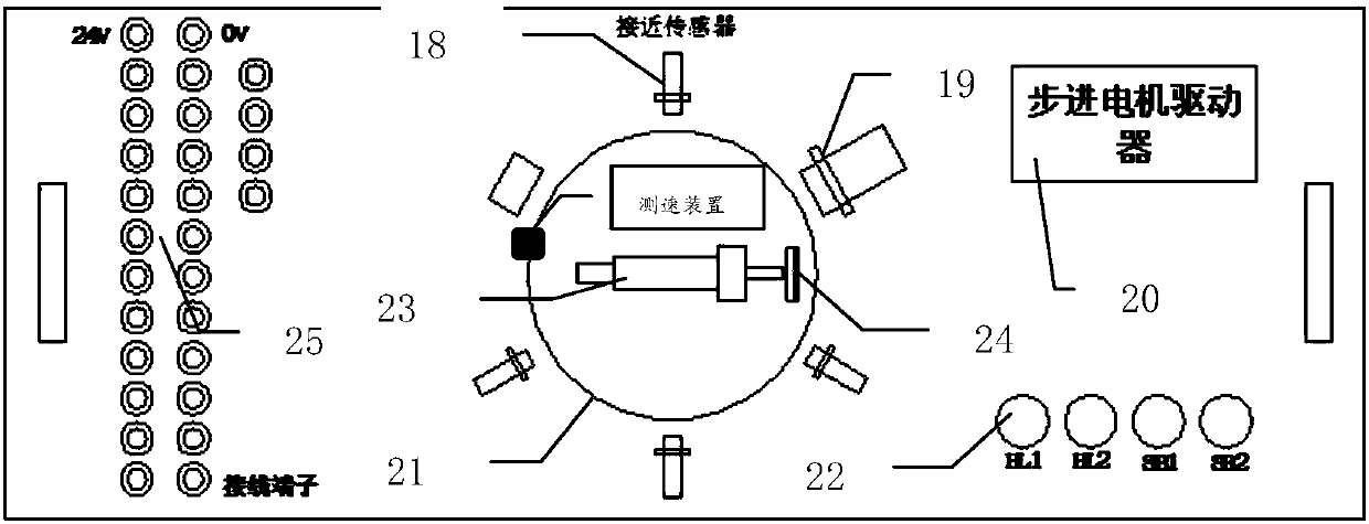 Industrial field sensor test application training device