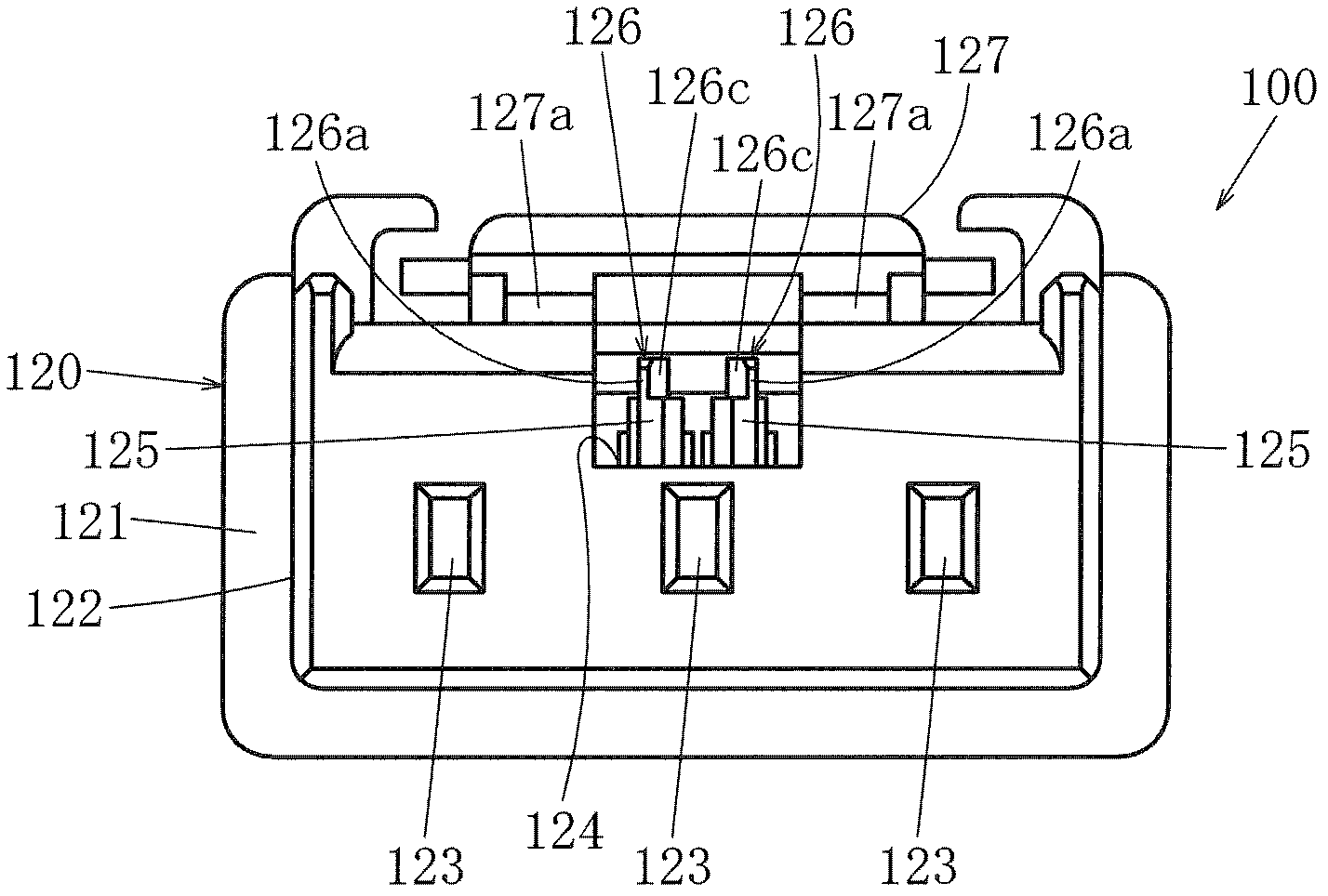 Connector provided with combination detection unit