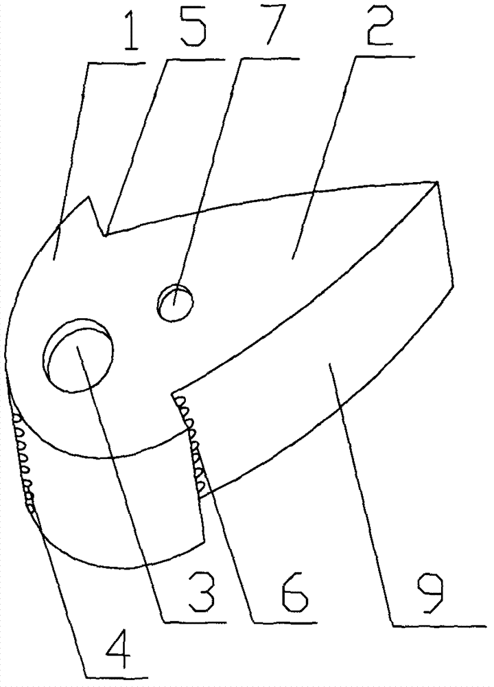 Double-wing type flow sensor