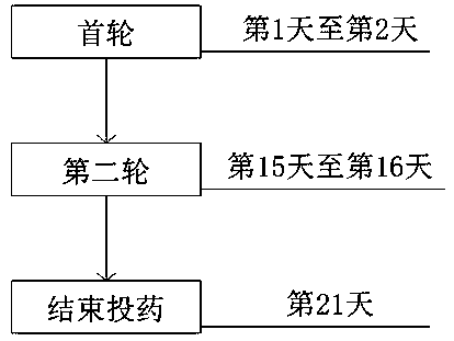 Vitamin D3 rice product for deratization and preparation process and use method thereof