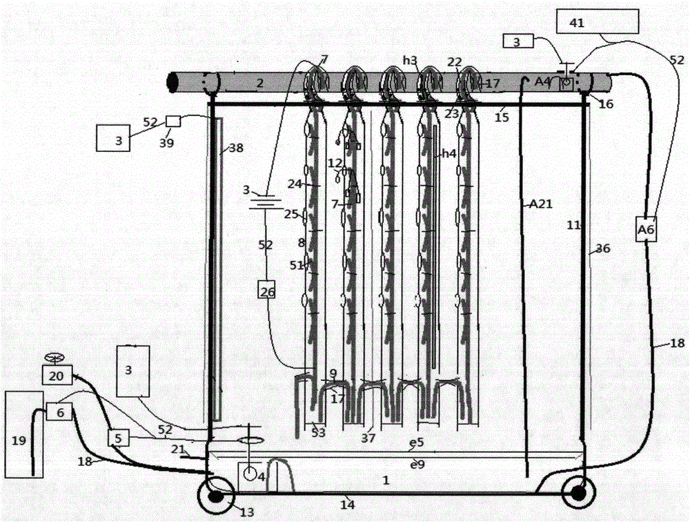 Three-dimensional vegetable planting device capable of achieving automatic irrigation and facilitating fertilization