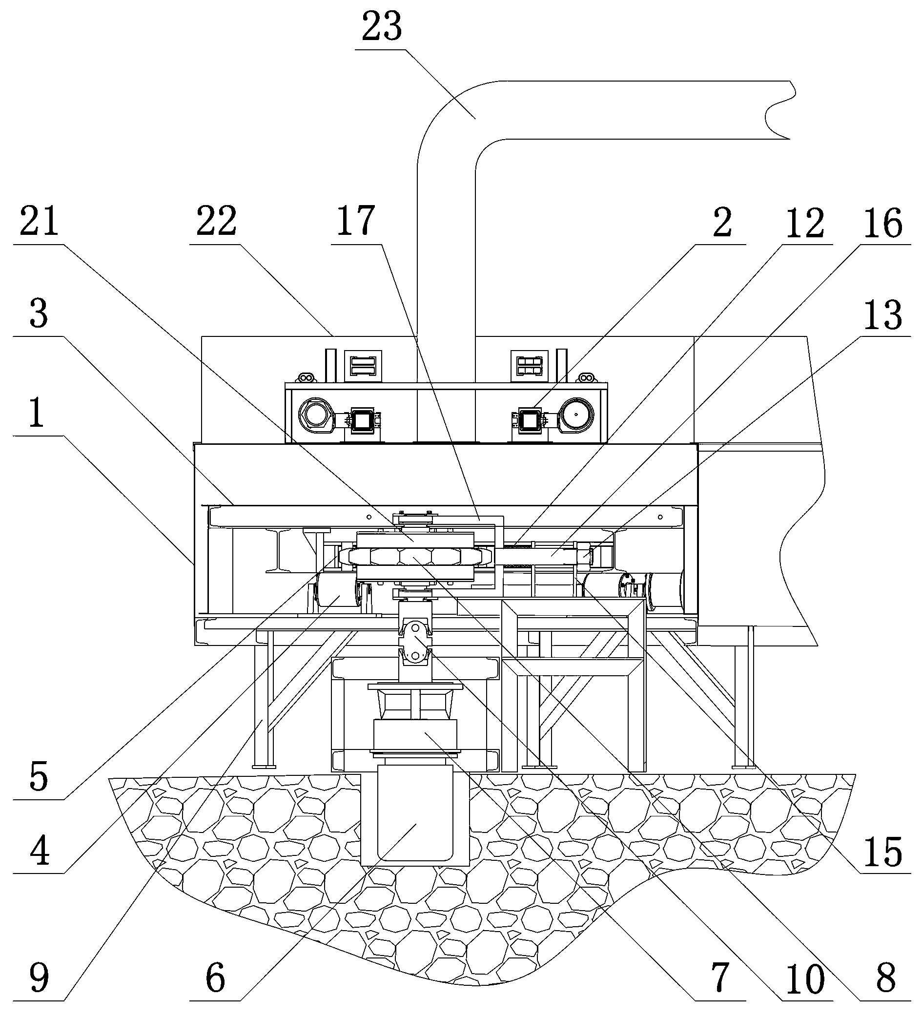 Annular microwave drying complete equipment